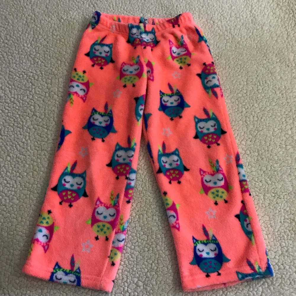 Little Girls Owl Pajama Pants
Size 4 / 5 XS 
100% Polyester - Super Soft - Picture 2 of 4